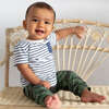 Henry Pocket Tee, Blue Stripe - Tees - 2