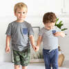Henry Pocket Tee, Heather Grey - Tees - 3