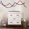 Scoot 3-Drawer Changer Dresser with Removable Changing Tray, White - Dressers - 2