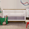 Scoot 3-in-1 Convertible Crib with Toddler Bed Conversion Kit, Natural Walnut - Cribs - 2