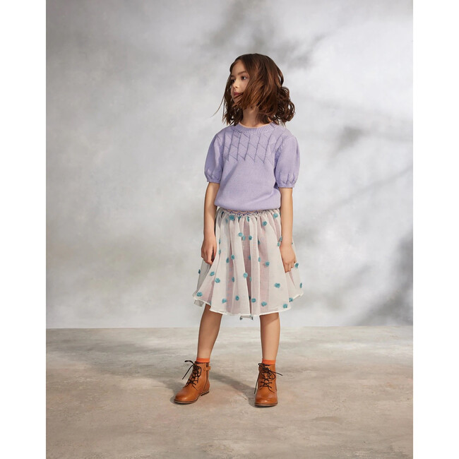 Pom Pom Playtime Skirt, Pop Grana - Skirts - 2