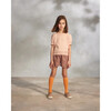 Puff Short Sleeve Top, Pink - Shirts - 2