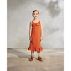 Ruffle Beach Dress, Red - Dresses - 2