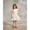 Floral Grace Dress, Floral Blanco - Dresses - 2