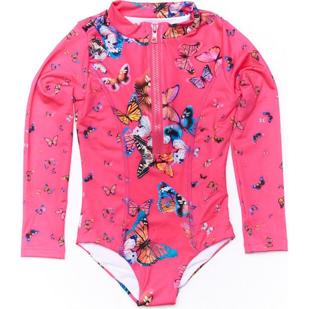 Scooba Doo Rashguard One Piece, Fly Away Pink - One Pieces - 1