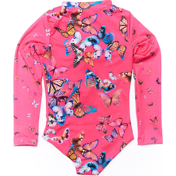 Scooba Doo Rashguard One Piece, Fly Away Pink - One Pieces - 2