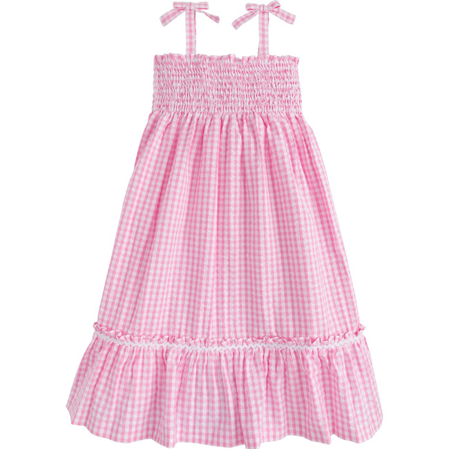 Lucy Dress, Preppy Pink - Dresses - 1