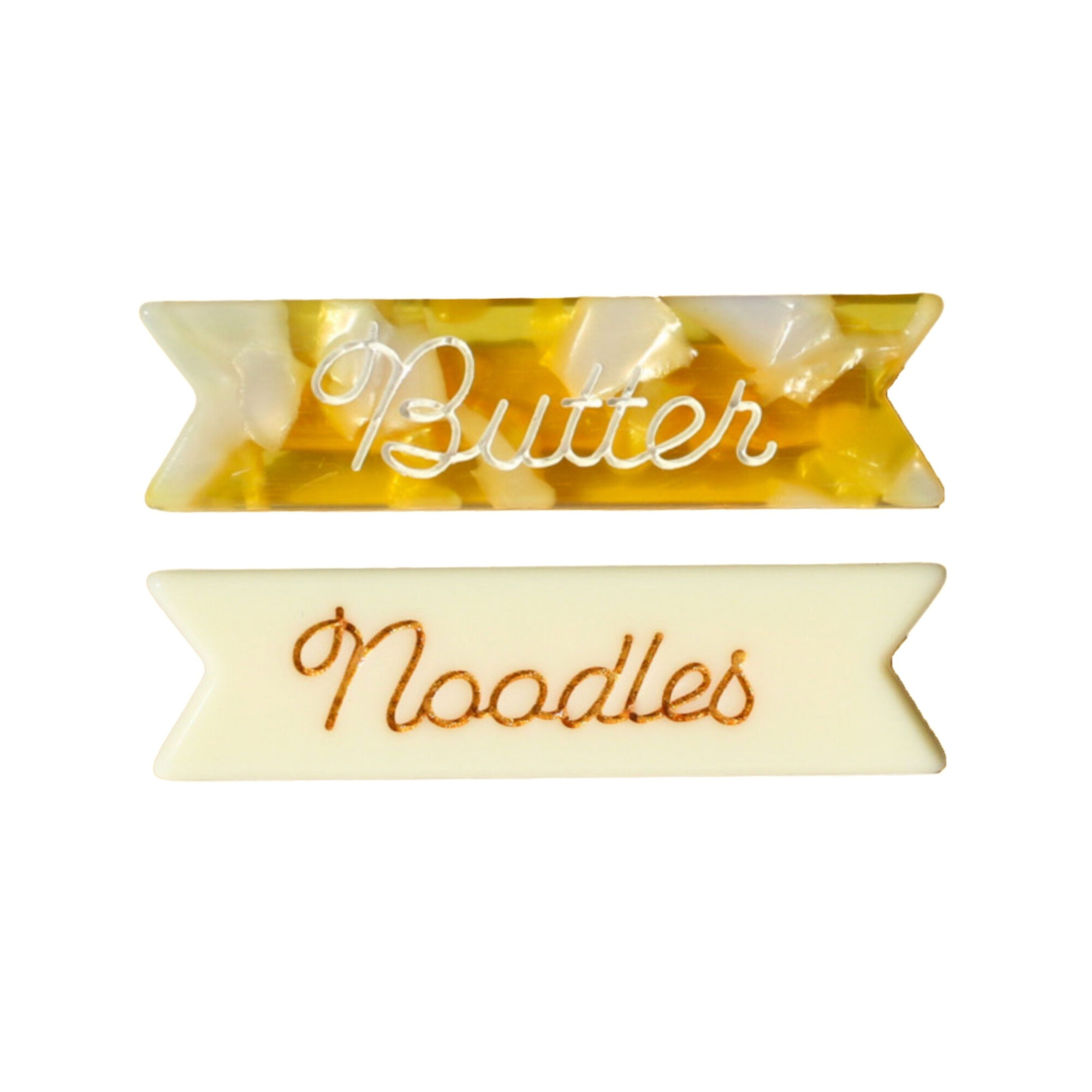 Butter Noodles Hair Clips - Hair Accessories - 1