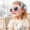 Round Seashell Sunglasses, Cloud Pink - Sunglasses - 2