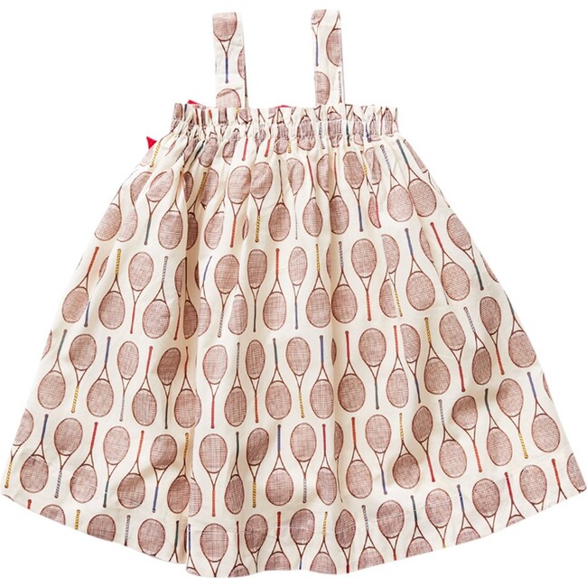 Girls Emma Lou Dress, Tennis Rackets - Dresses - 3