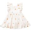Girls Elsie Dress, Palm Embroidery - Dresses - 3