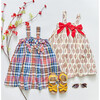 Girls Emma Lou Dress, Vintage Madras - Dresses - 5
