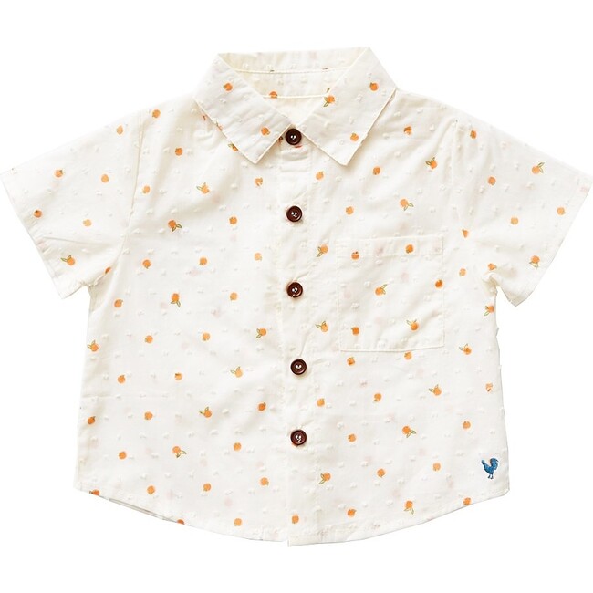 Baby Jack Shirt, Ditsy Oranges - Shirts - 1 - zoom