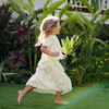 Girls Loretta Skirt, Cream Eyelet - Skirts - 5