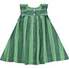 Girls Marly Dress, Peppermint Stripe - Dresses - 4 - thumbnail