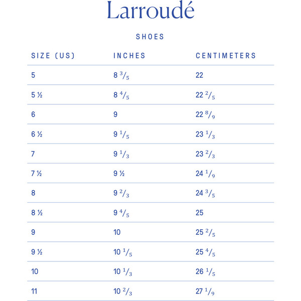 Louis Vuitton Size Chart Women's Shoes
