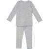 Floral PJ, Washed Blue - Pajamas - 1 - thumbnail