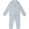 Star Print Grandpa PJ, Blue - Pajamas - 1 - thumbnail