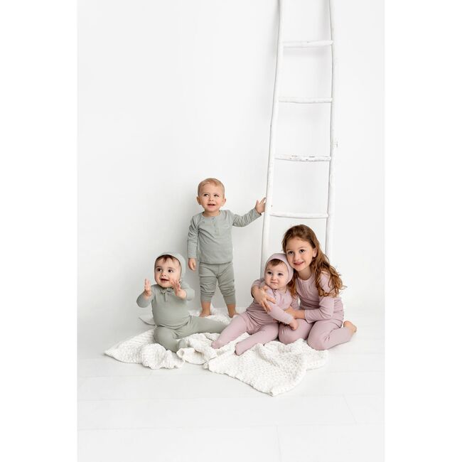 Henley Set, Lavender - Pajamas - 3