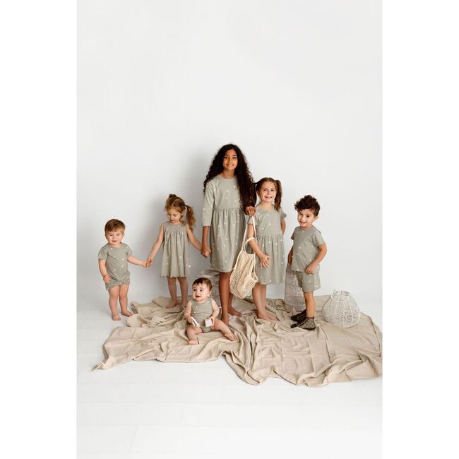 Sun Print Set, Sage - Pajamas - 3