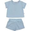 Denim Baby Set - Pajamas - 1 - thumbnail