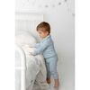 Star Print Grandpa PJ, Blue - Pajamas - 3