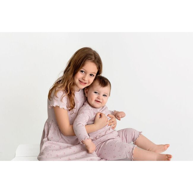 Floral PJ, Washed Blush - Pajamas - 4