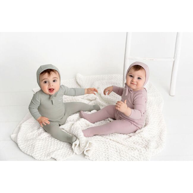 Basic Footie, Lavender - Pajamas - 3