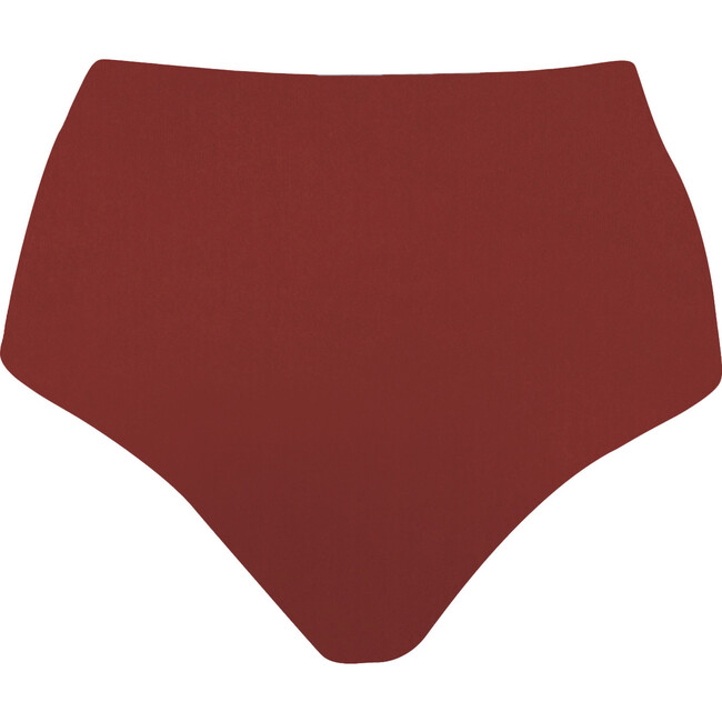 The Women's High Waist Bikini Bottom, Umber