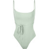 The Women's K.M Tie One Piece, Celadon - One Pieces - 1 - thumbnail