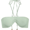 The Women's Sweetheart Halter Bikini Top, Celadon - Two Pieces - 1 - thumbnail