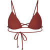 The Women's Wrap Triangle Bikini Top, Umber - Two Pieces - 1 - thumbnail