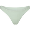 The Women's Eighties High-Cut Bikini Bottom, Celadon - Two Pieces - 1 - thumbnail