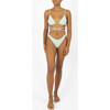 The Women's Eighties High-Cut Bikini Bottom, Celadon - Two Pieces - 2