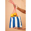 Portfolio Pouch, Blue+White Stripe - Bags - 4