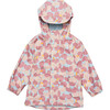 Recycled Waterproof Raincoat, Apple Love - Raincoats - 1 - thumbnail