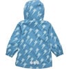 Recycled Waterproof Raincoat, Lightning Bolt - Raincoats - 4