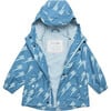 Recycled Waterproof Raincoat, Lightning Bolt - Raincoats - 5