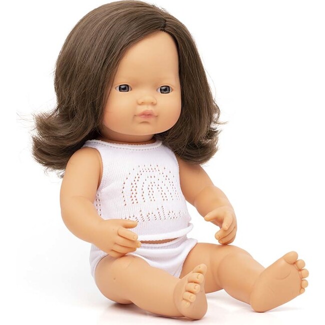 Baby Doll, Caucasian Brunette Girl - Dolls - 1
