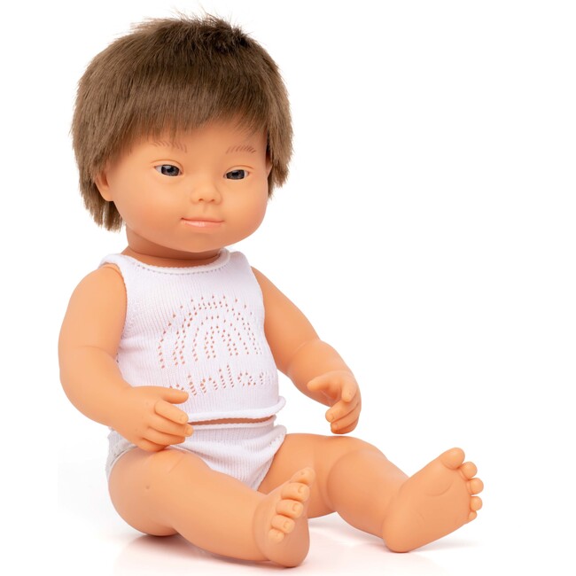 Baby Doll, Caucasian Boy with Down Syndrome