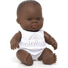 8.25'' Baby Doll African, Girl - Dolls - 1 - thumbnail