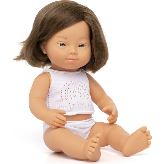 Baby Doll, Caucasian Girl with Down Syndrome