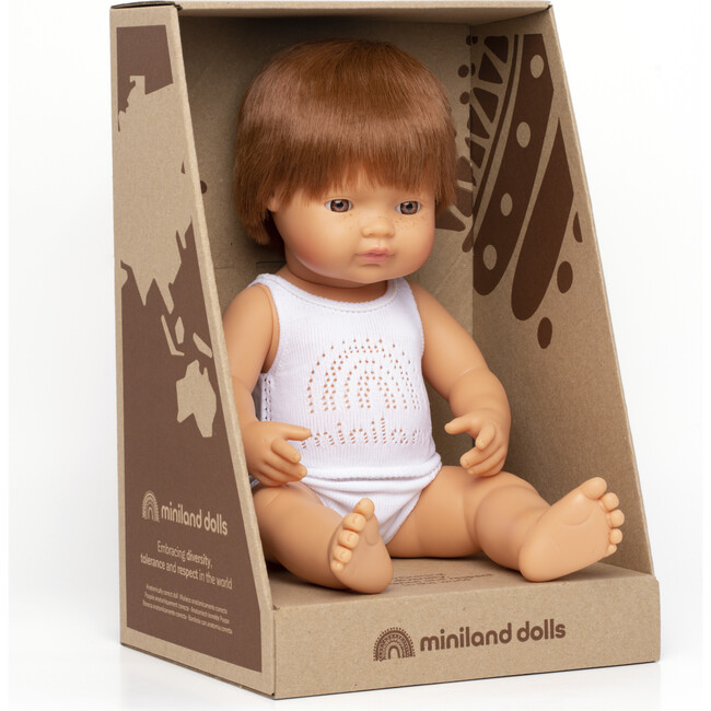 Baby Doll, Caucasian Redhead Boy - Dolls - 2