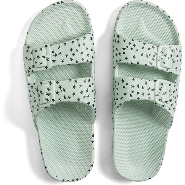 Moses Two Band Slide, Stellar Sage - Sandals - 1