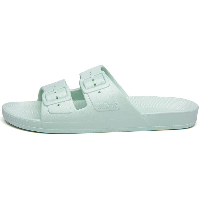 Moses Two Band Slide, Sage - Sandals - 2