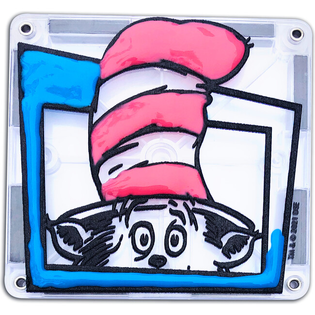 The Cat in the Hat PaintOn® Magna-Tiles Structure Set - Magnetic Tiles - 3