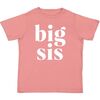 Big Sis Short Sleeve Shirt Dusty Rose - Shirts - 1 - thumbnail
