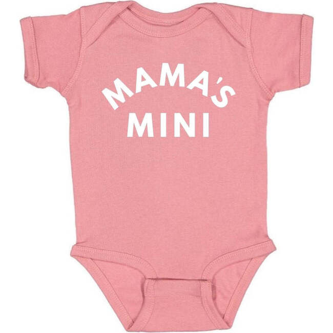 Mama's Mini Short Sleeve Bodysuit Dusty Rose - Shirts - 1