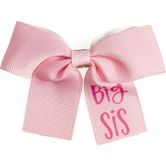 Big Sis Bow Clip Pink