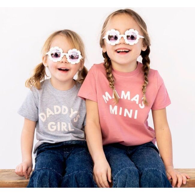 Daddy's Girl Short Sleeve Shirt Gray - Shirts - 4